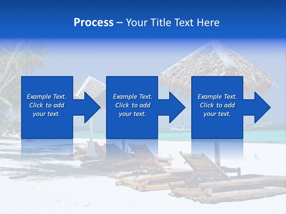 Maldives Travel Solitude PowerPoint Template