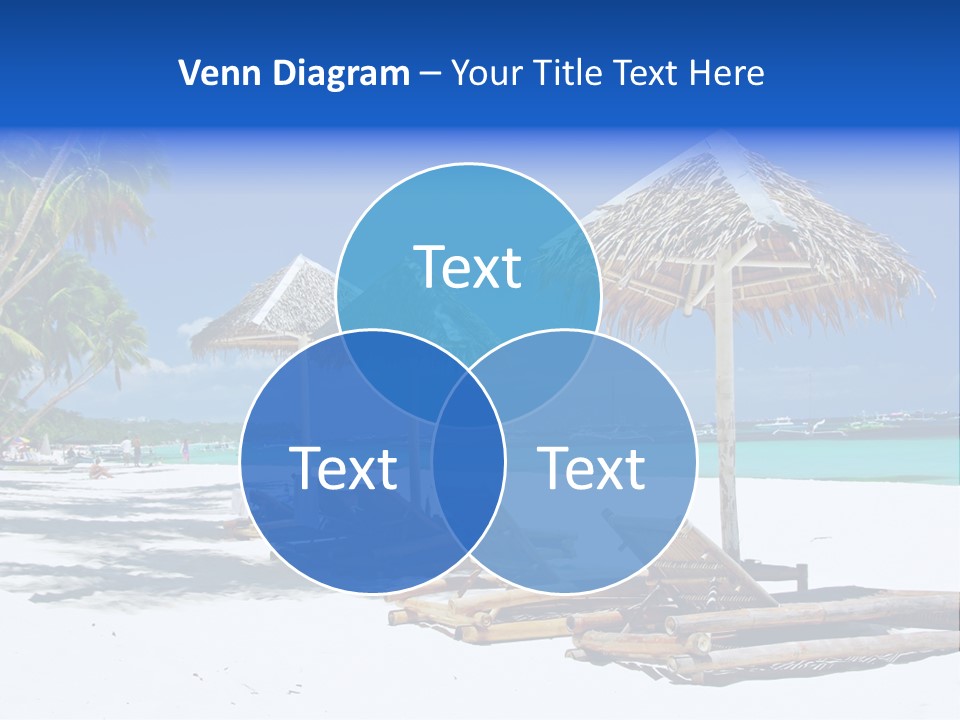 Maldives Travel Solitude PowerPoint Template