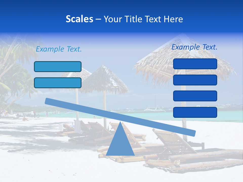 Maldives Travel Solitude PowerPoint Template