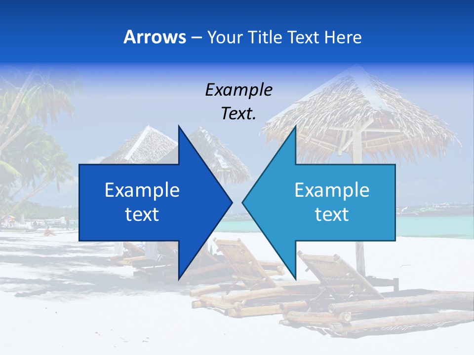 Maldives Travel Solitude PowerPoint Template