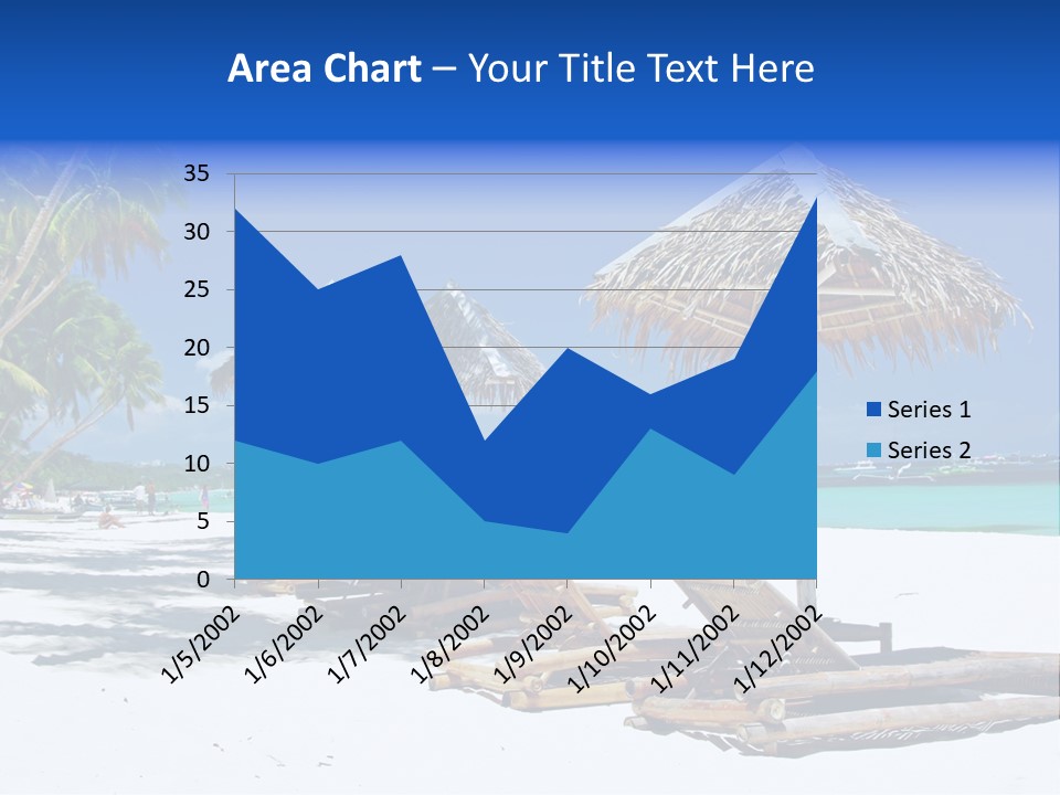 Maldives Travel Solitude PowerPoint Template