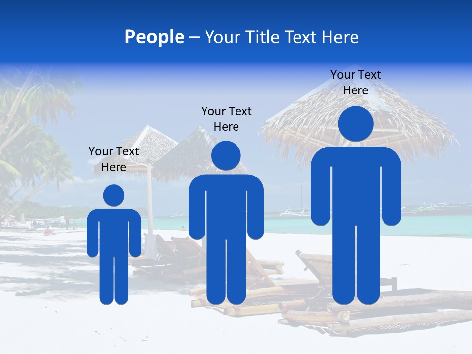 Maldives Travel Solitude PowerPoint Template