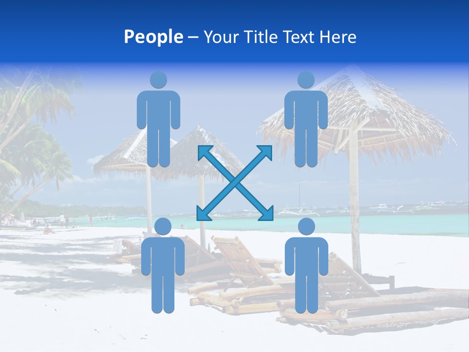 Maldives Travel Solitude PowerPoint Template