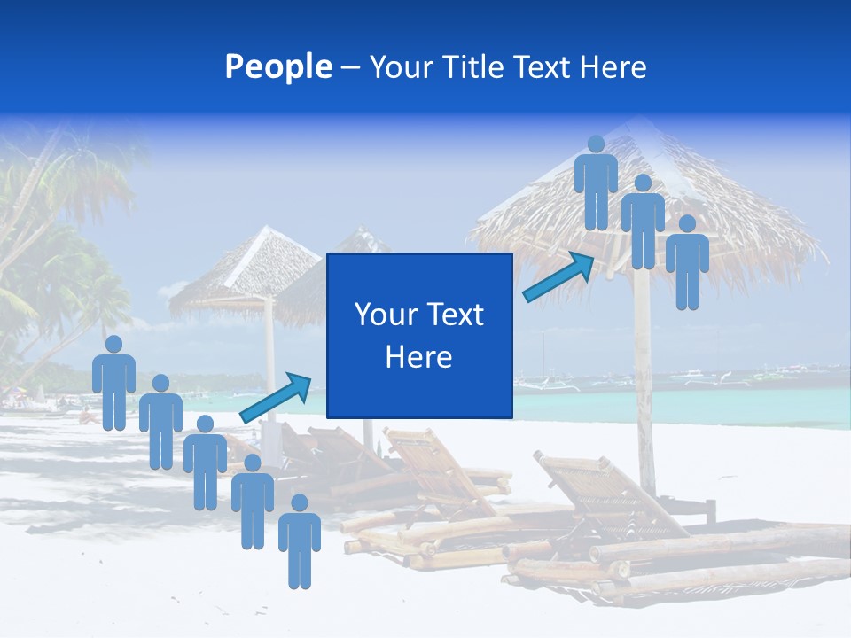 Maldives Travel Solitude PowerPoint Template