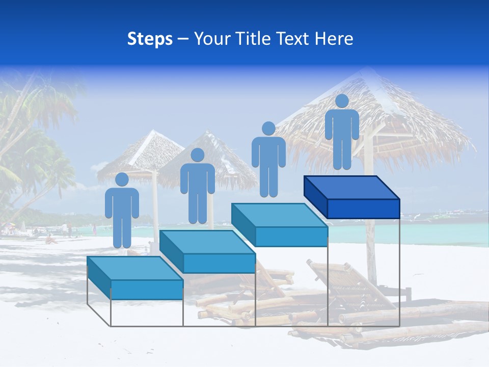 Maldives Travel Solitude PowerPoint Template