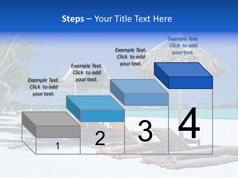 Maldives Travel Solitude PowerPoint Template