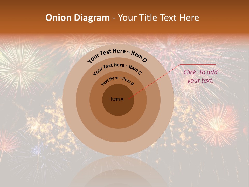 Rockets Colors Exploding PowerPoint Template