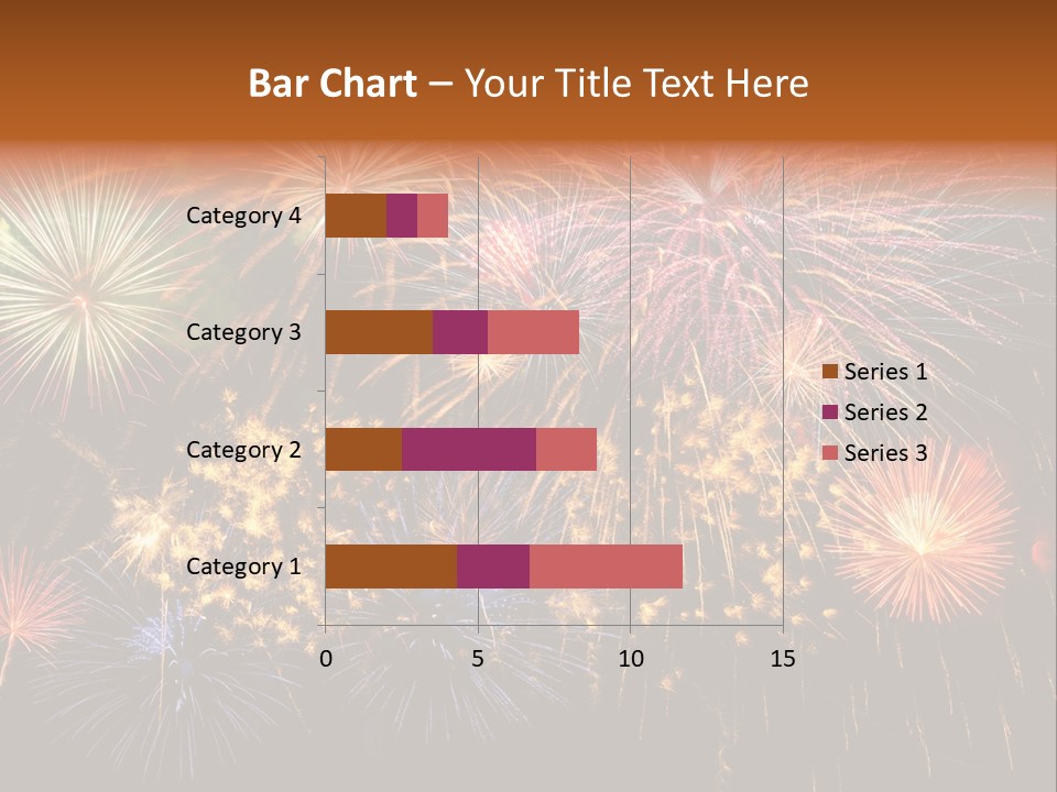 Rockets Colors Exploding PowerPoint Template