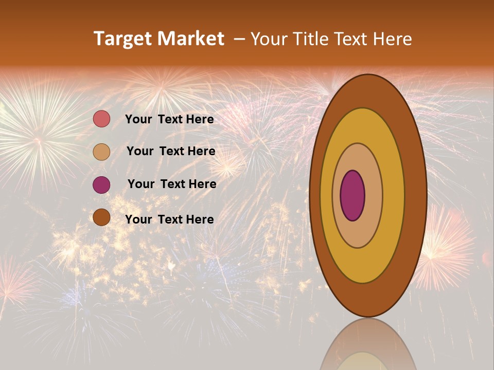 Rockets Colors Exploding PowerPoint Template