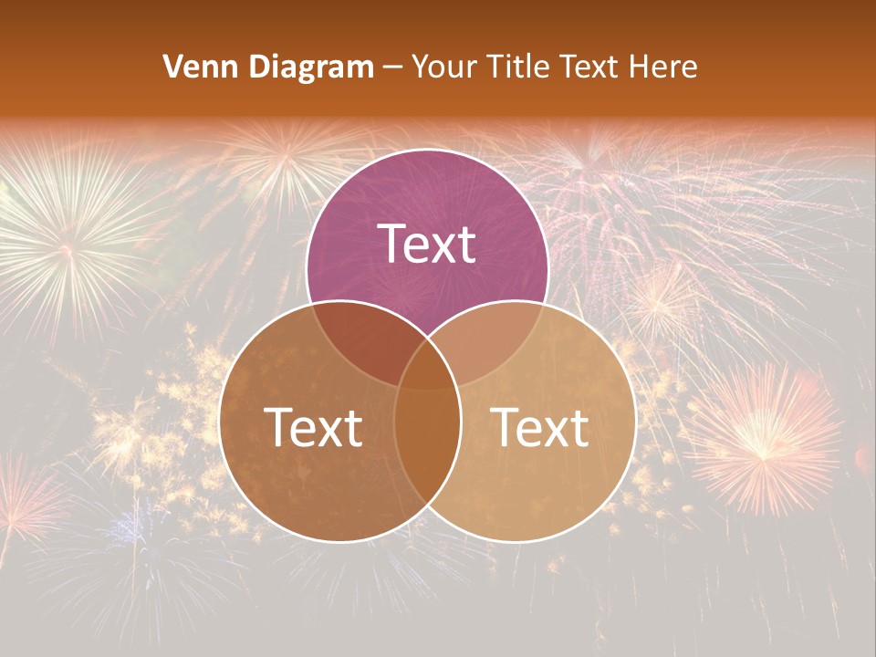 Rockets Colors Exploding PowerPoint Template