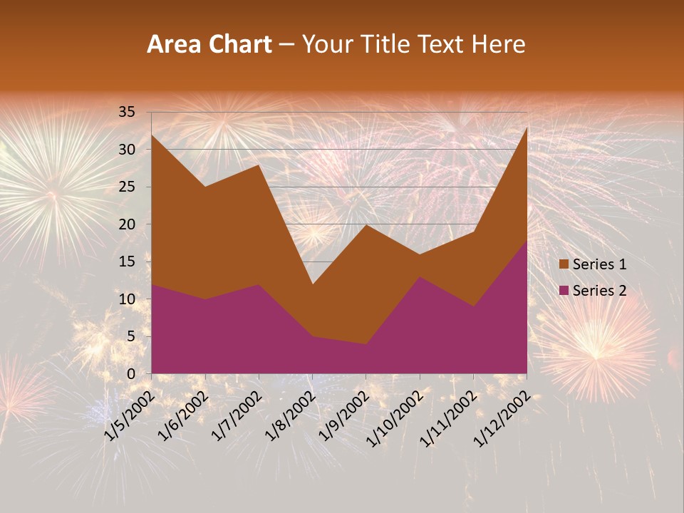 Rockets Colors Exploding PowerPoint Template