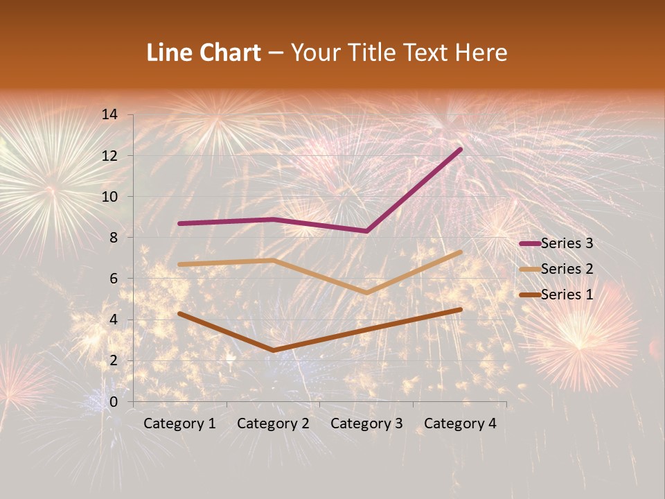 Rockets Colors Exploding PowerPoint Template