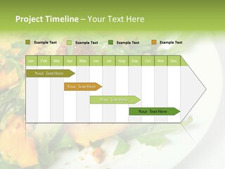 Salad Nutrition Prepared PowerPoint Template