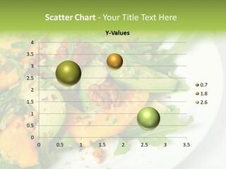Salad Nutrition Prepared PowerPoint Template