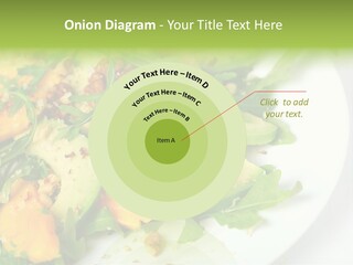 Salad Nutrition Prepared PowerPoint Template