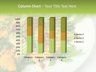 Salad Nutrition Prepared PowerPoint Template