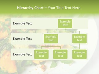 Salad Nutrition Prepared PowerPoint Template