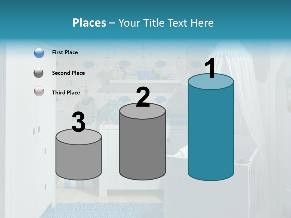 Decorative Indoor Lamp PowerPoint Template