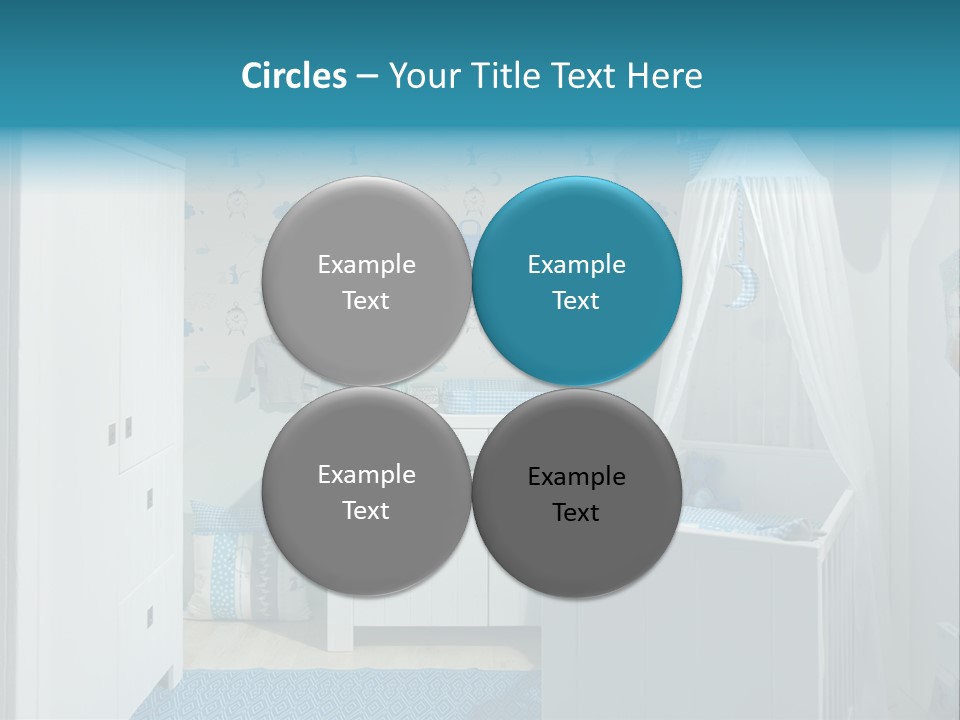 Decorative Indoor Lamp PowerPoint Template