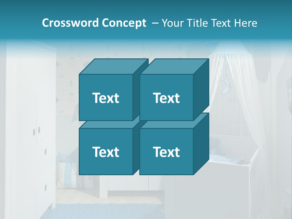 Decorative Indoor Lamp PowerPoint Template