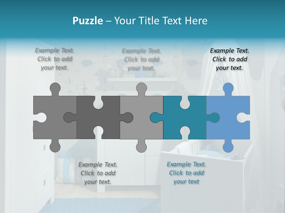 Decorative Indoor Lamp PowerPoint Template