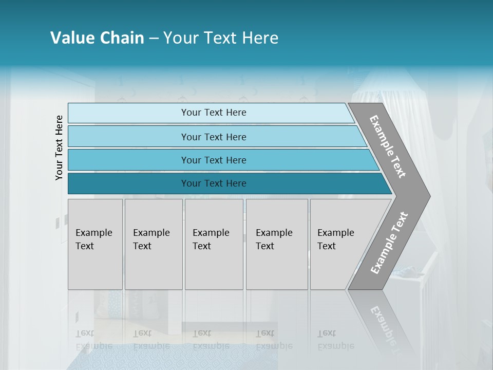 Decorative Indoor Lamp PowerPoint Template