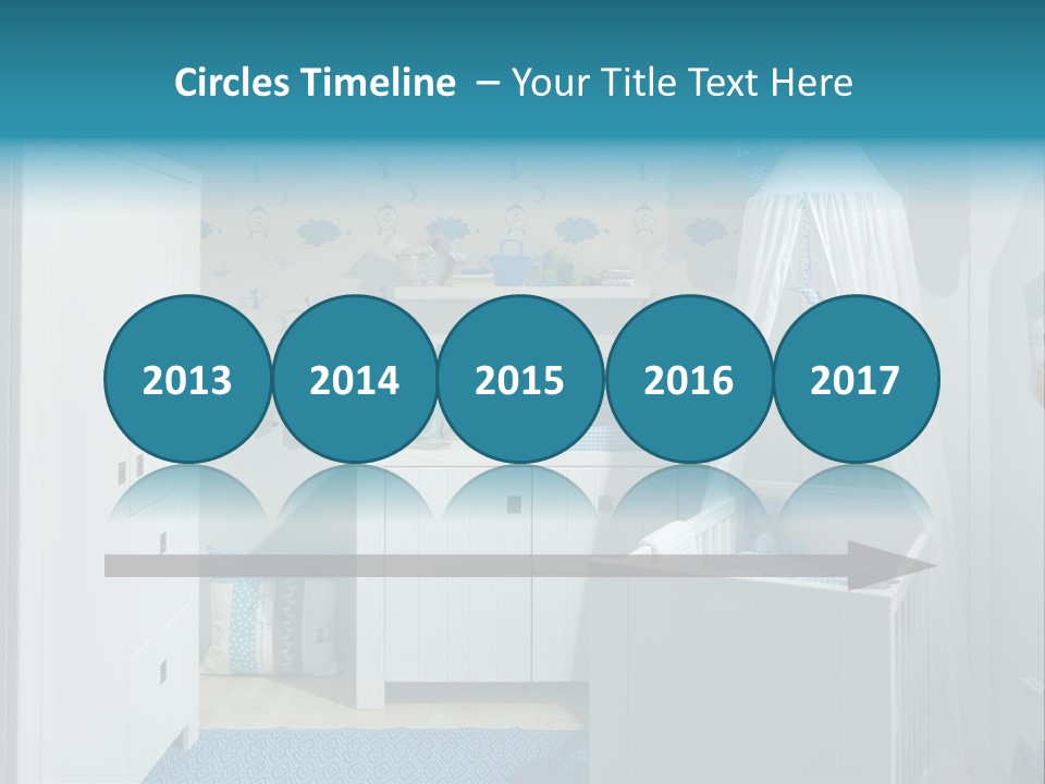 Decorative Indoor Lamp PowerPoint Template