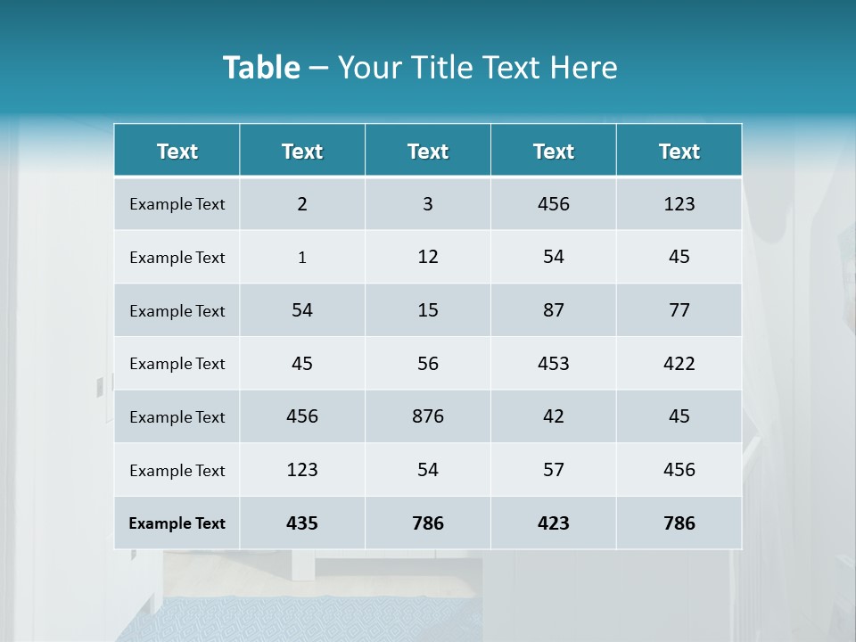 Decorative Indoor Lamp PowerPoint Template