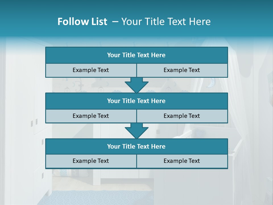 Decorative Indoor Lamp PowerPoint Template