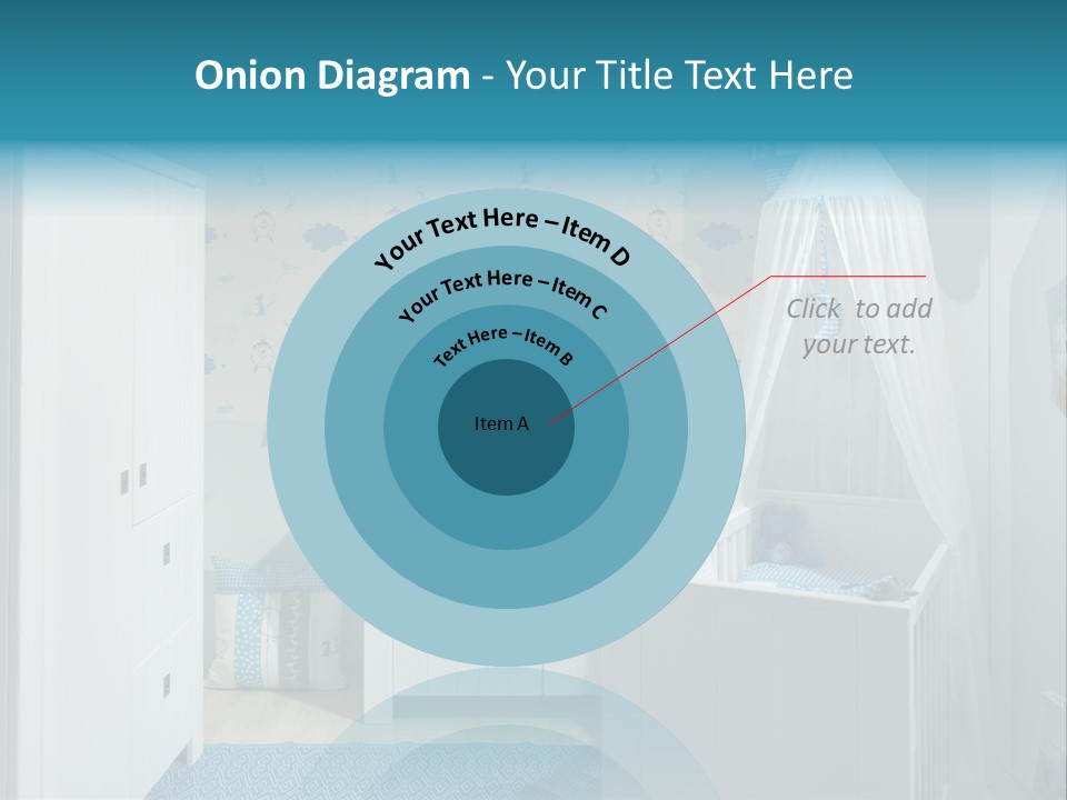 Decorative Indoor Lamp PowerPoint Template