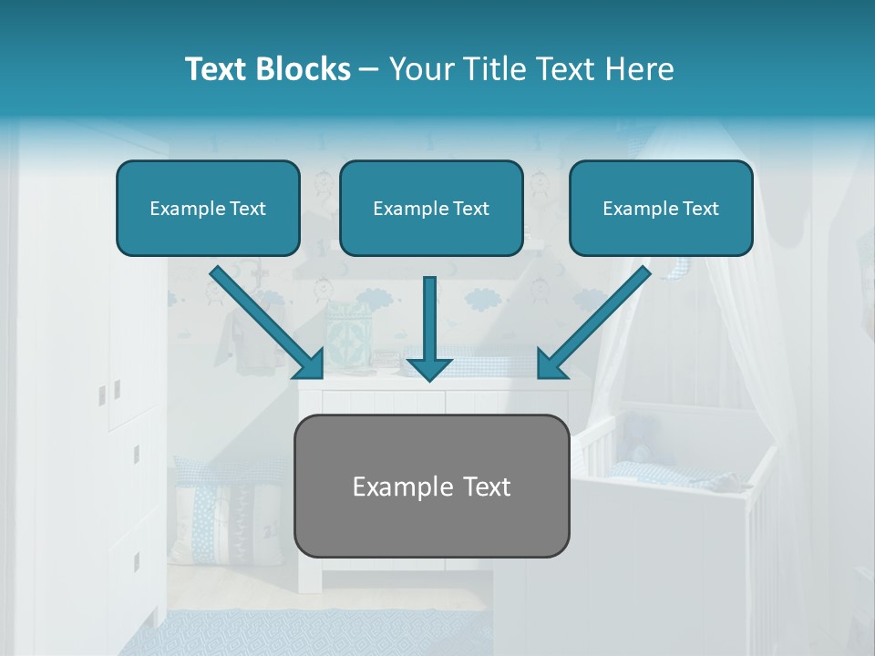Decorative Indoor Lamp PowerPoint Template