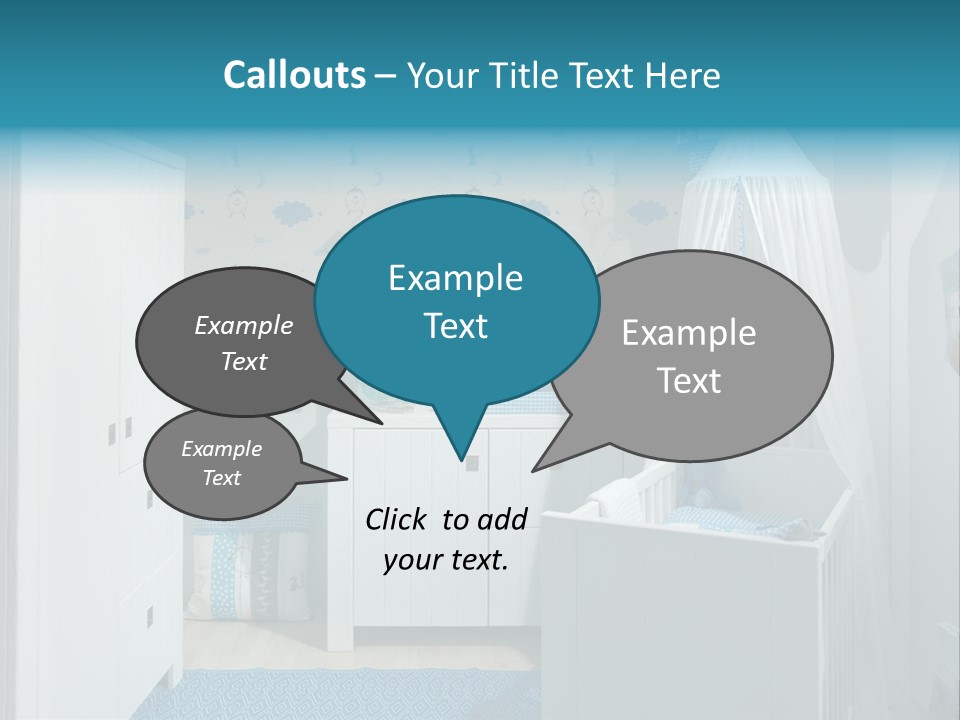 Decorative Indoor Lamp PowerPoint Template