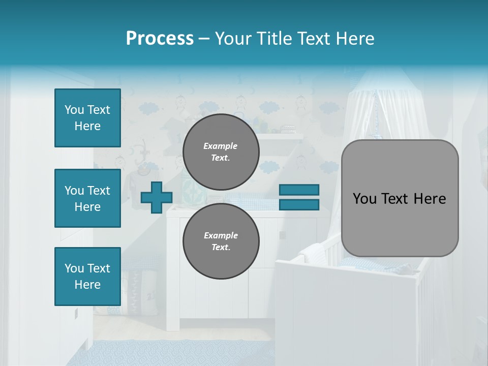 Decorative Indoor Lamp PowerPoint Template