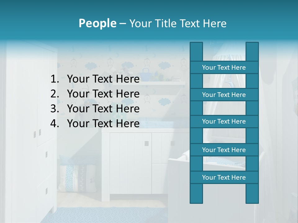 Decorative Indoor Lamp PowerPoint Template