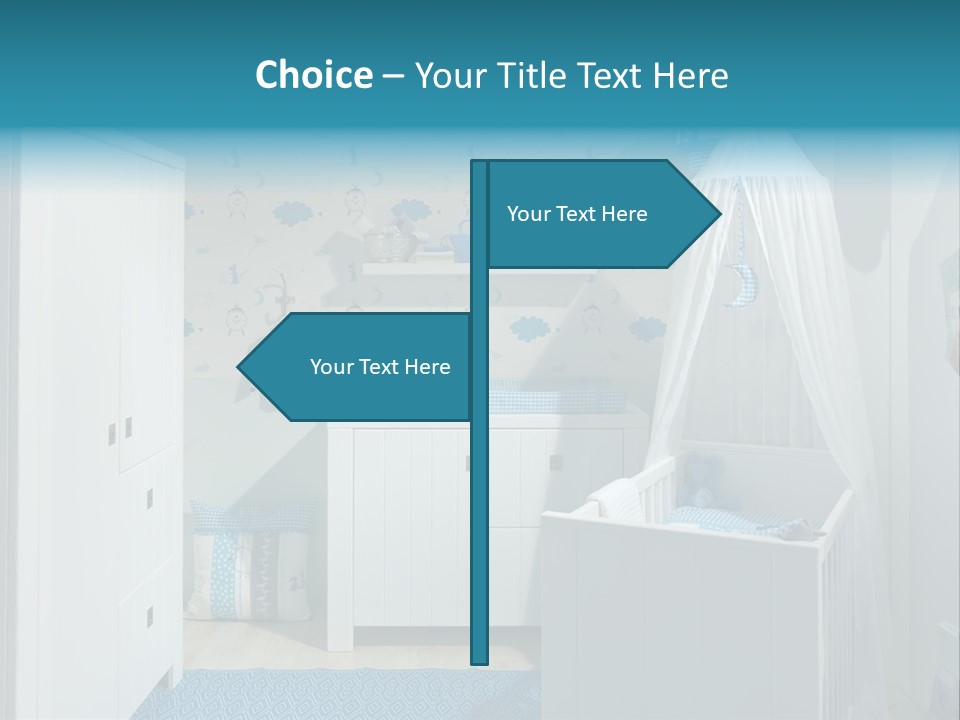 Decorative Indoor Lamp PowerPoint Template