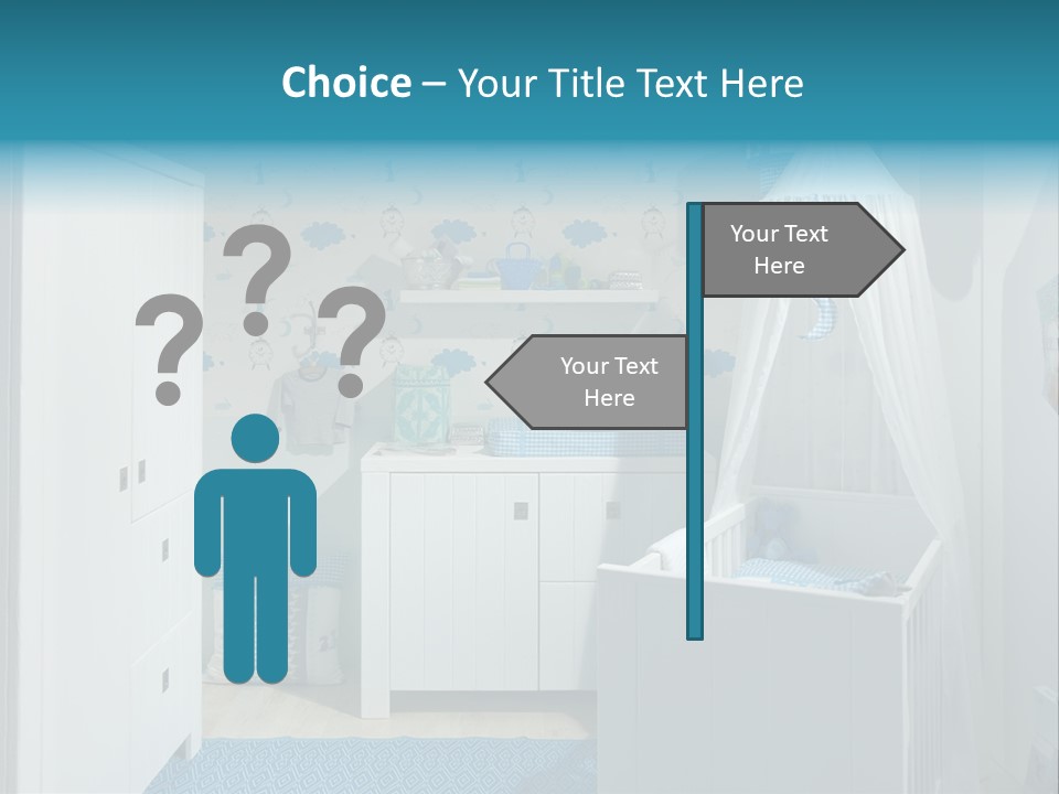 Decorative Indoor Lamp PowerPoint Template