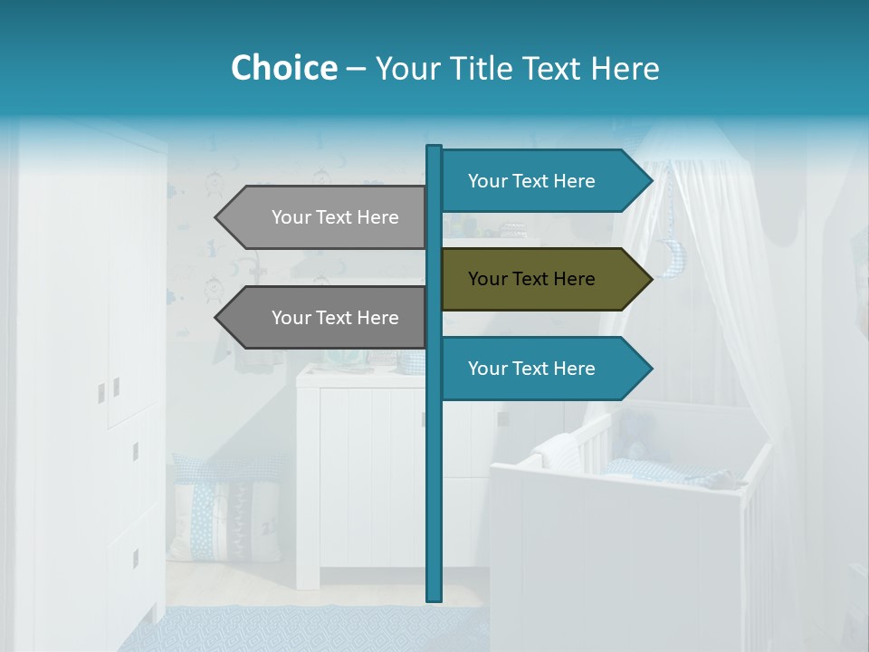 Decorative Indoor Lamp PowerPoint Template