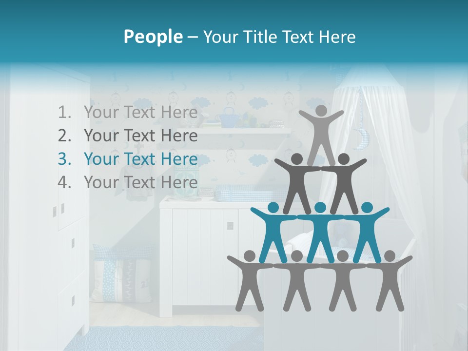 Decorative Indoor Lamp PowerPoint Template