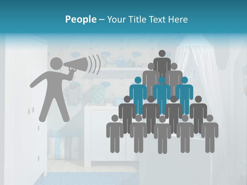 Decorative Indoor Lamp PowerPoint Template