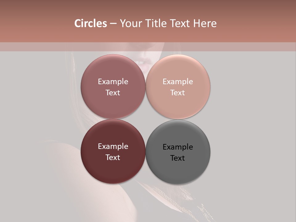 Eyes Casual Fashion PowerPoint Template