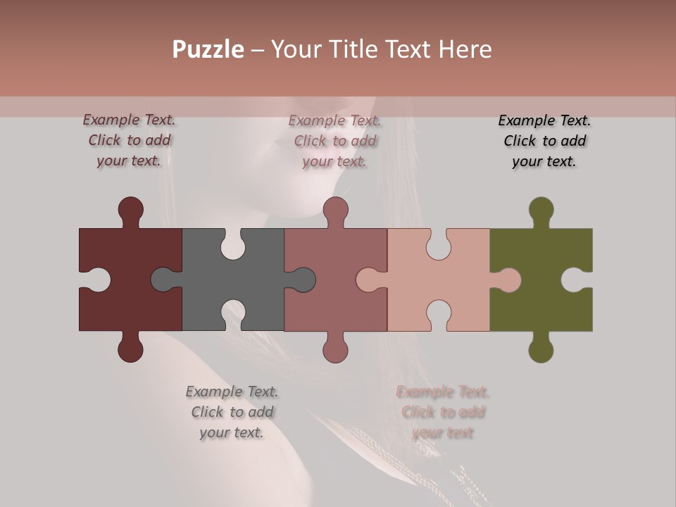 Eyes Casual Fashion PowerPoint Template