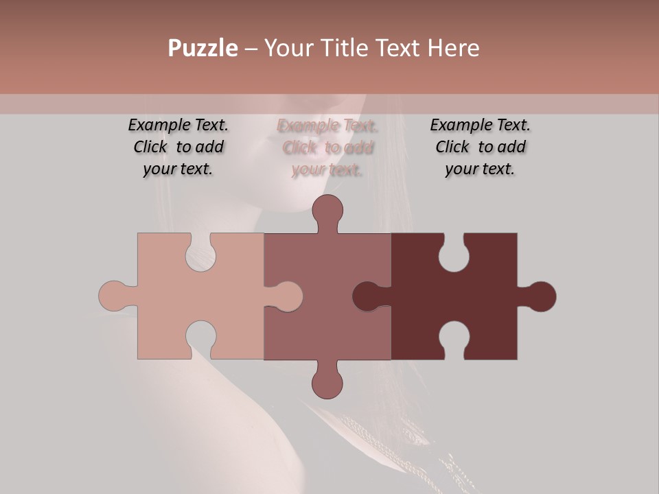 Eyes Casual Fashion PowerPoint Template