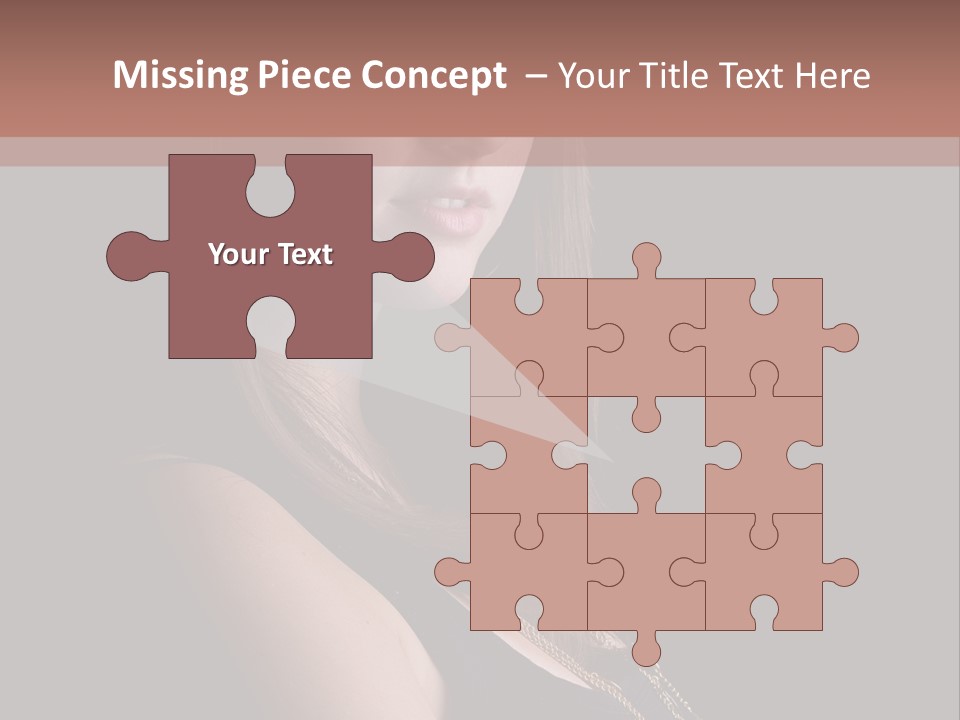 Eyes Casual Fashion PowerPoint Template