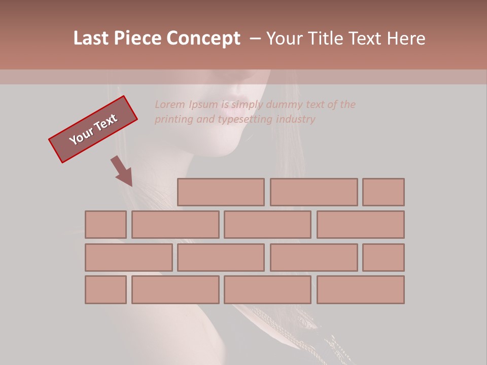 Eyes Casual Fashion PowerPoint Template