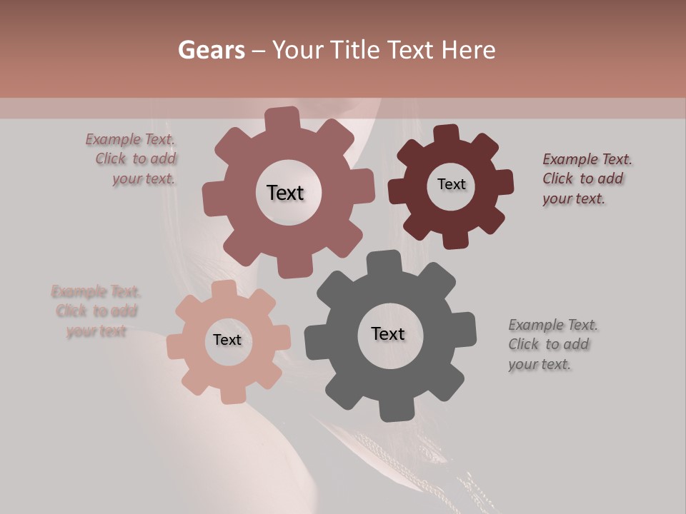 Eyes Casual Fashion PowerPoint Template