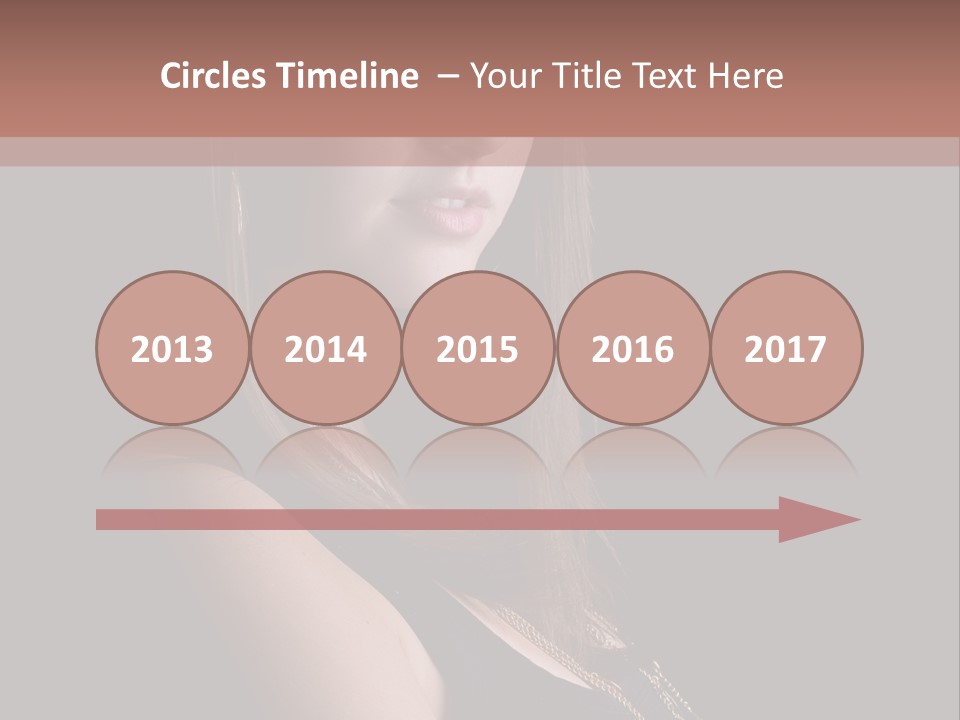 Eyes Casual Fashion PowerPoint Template