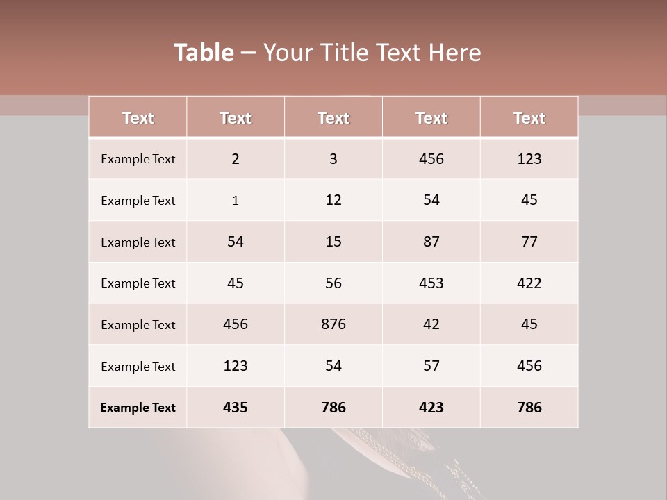 Eyes Casual Fashion PowerPoint Template