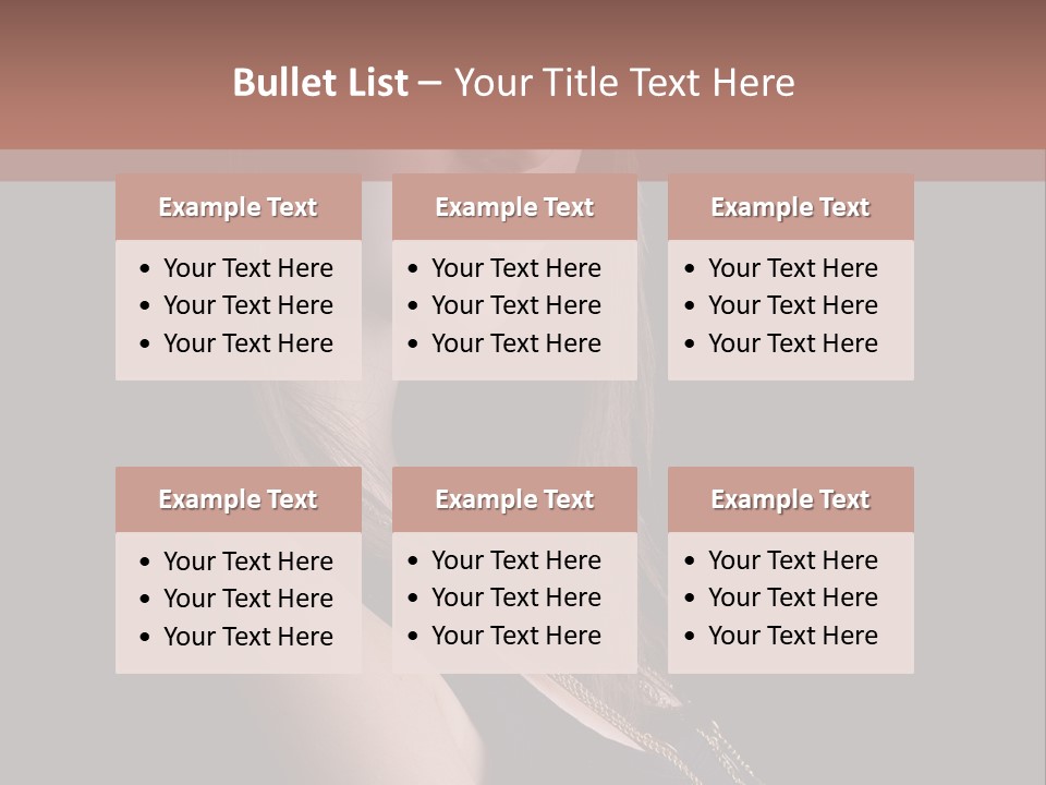 Eyes Casual Fashion PowerPoint Template