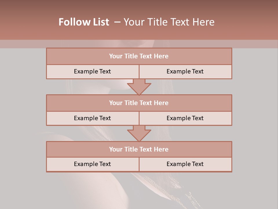 Eyes Casual Fashion PowerPoint Template