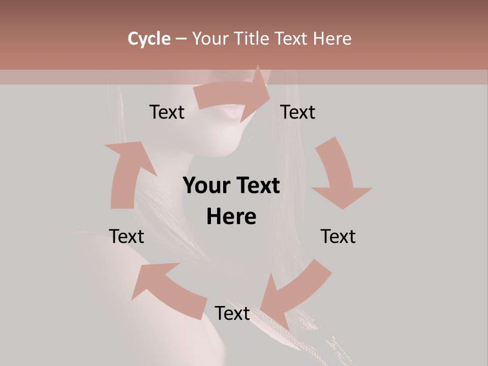 Eyes Casual Fashion PowerPoint Template